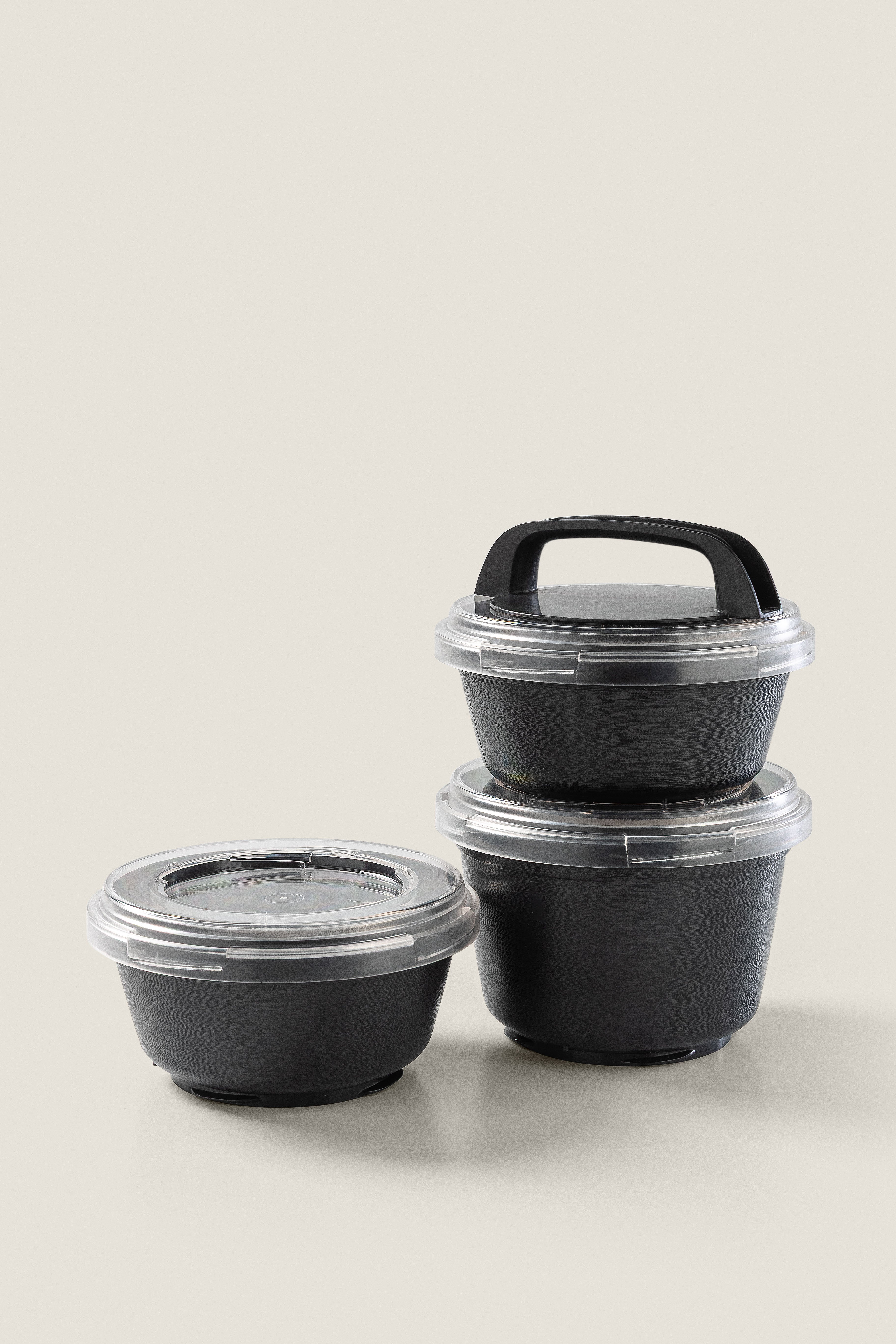 Stapel potten (charcoal)