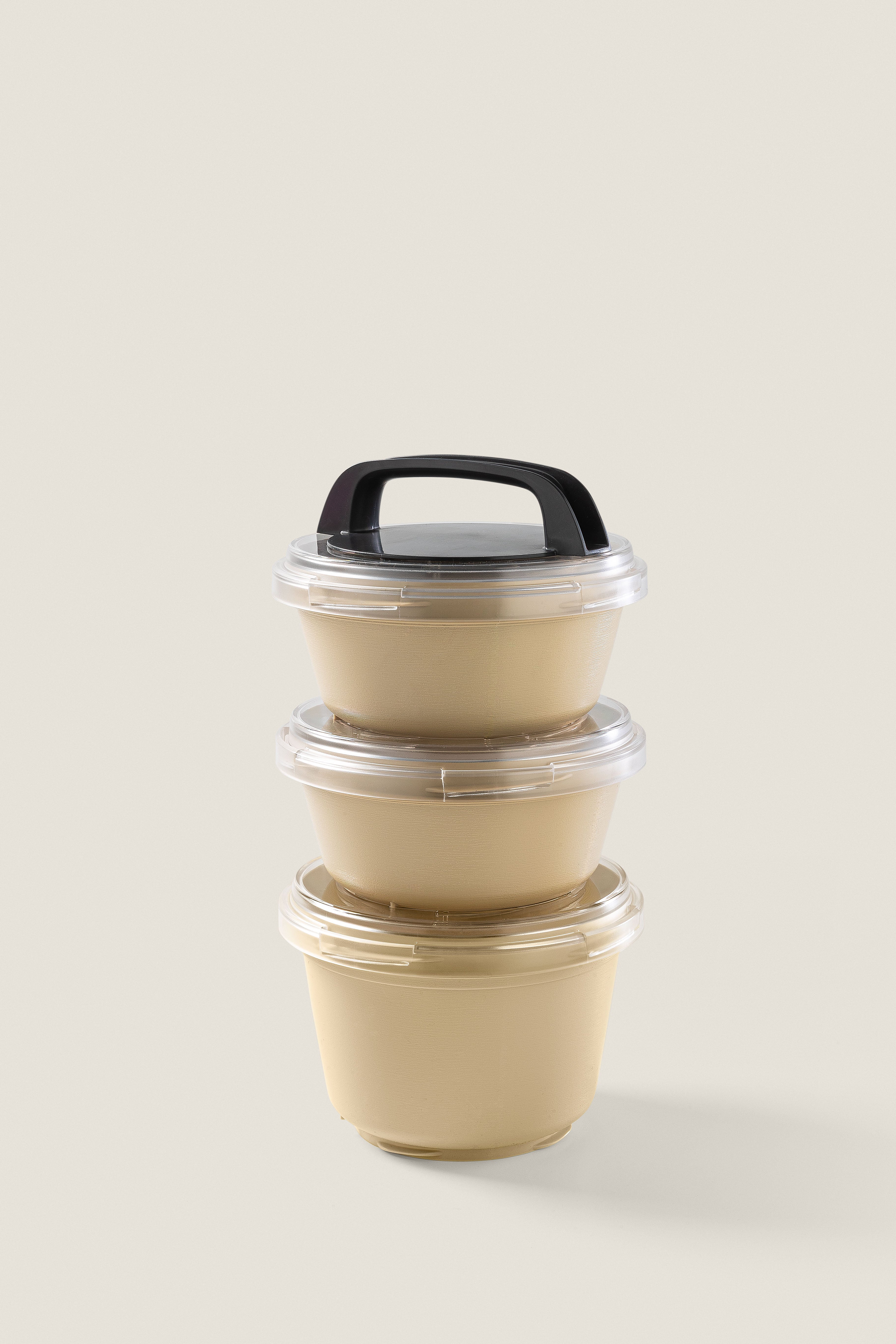 Stapel potten (sand)