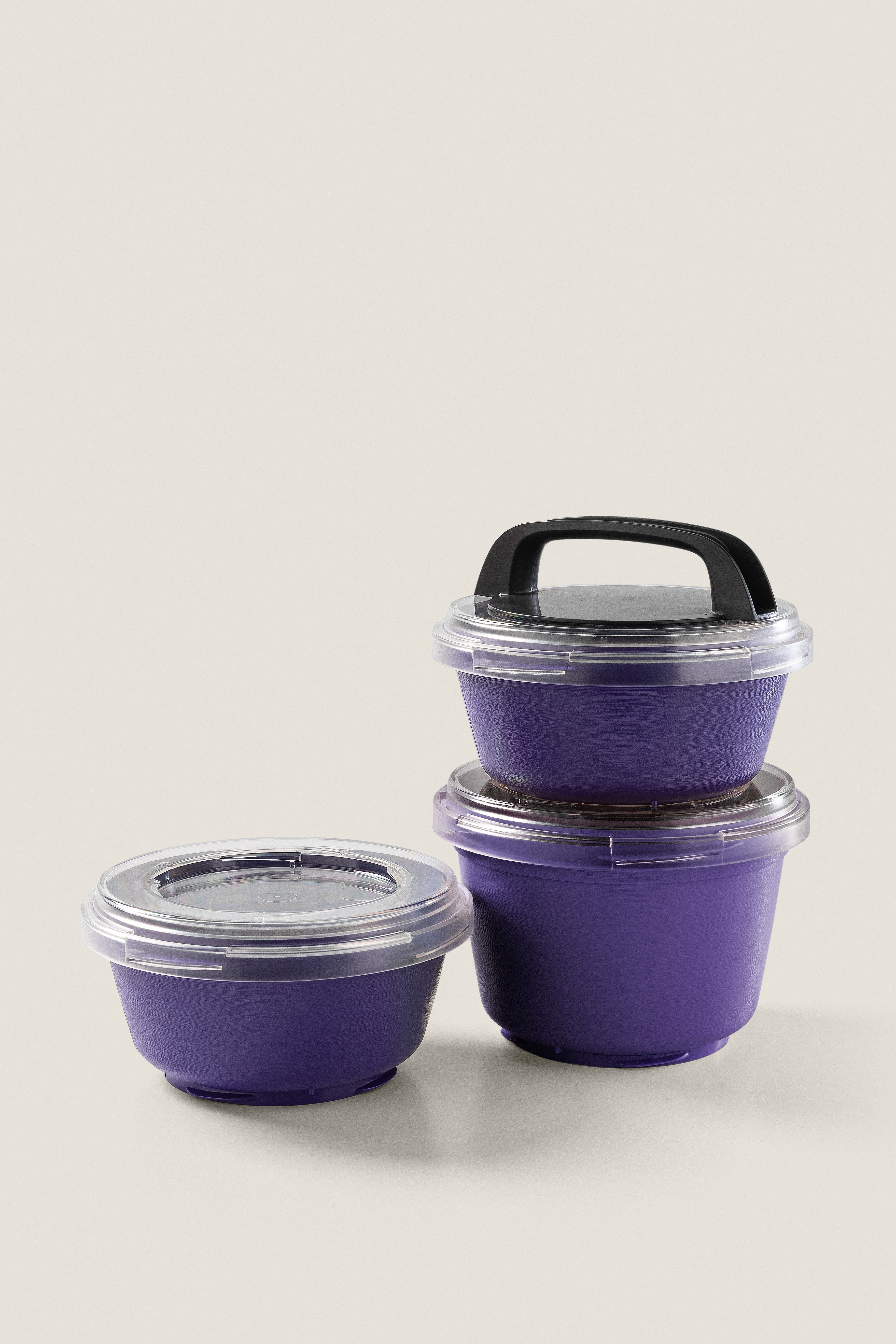 Stapel potten (violet)