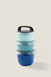 Stapel potten (blue mix)