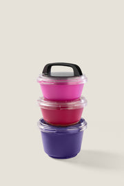 Stapel potten (pink mix)