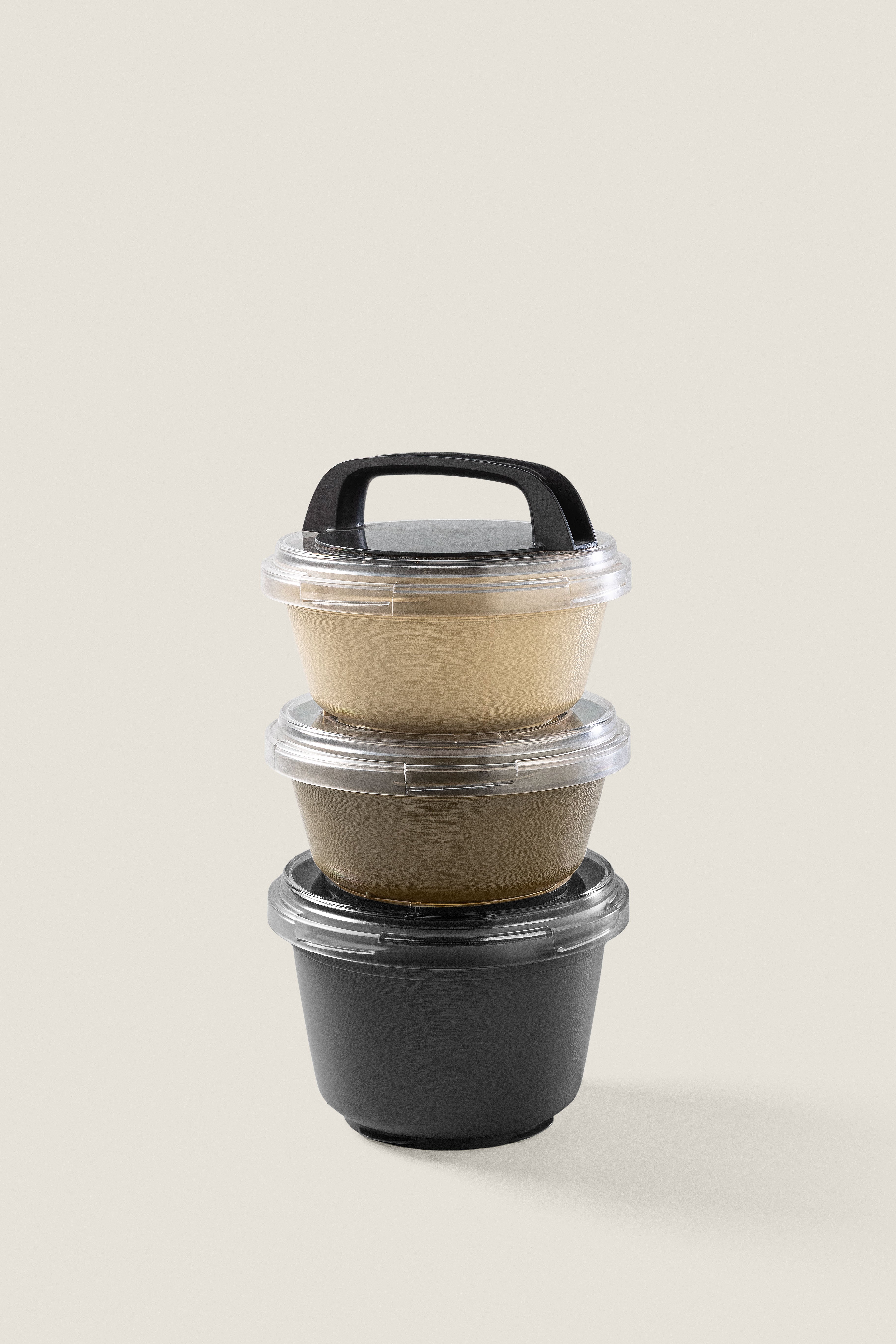 Stapel potten (neutral mix)